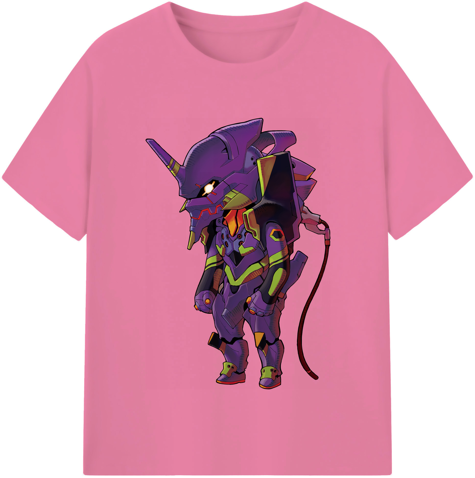 （画像用） EVA 新世紀エヴァンゲリオン 綿100％半袖Tシャツ（フロントプリント）